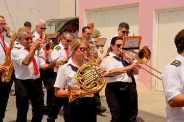 San Ignacio de Loyola se despide de sus fiestas en La Majadilla-Telde (Foto Francisco Javier Santana)